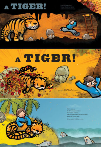 ItsATiger3 344x500 Review of the Day: Its a Tiger! by David LaRochelle
