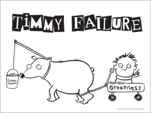 Timmy2 300x225 Review of the Day   Timmy Failure: Mistakes Were Made by Stephan Pastis