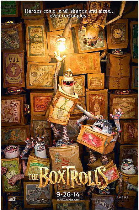 Boxtrolls Books to Films   Coming Soon so Be Prepared!