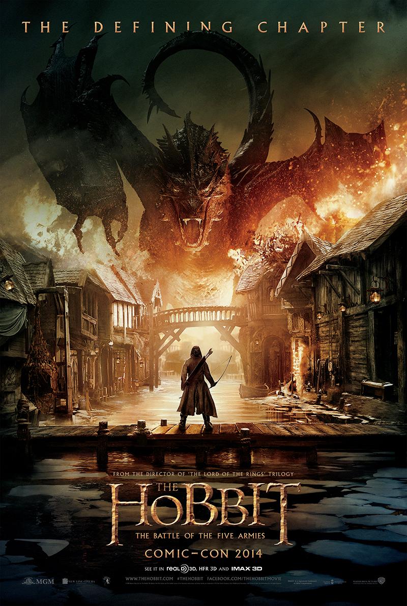 the hobbit the battle of the five armies poster Books to Films   Coming Soon so Be Prepared!