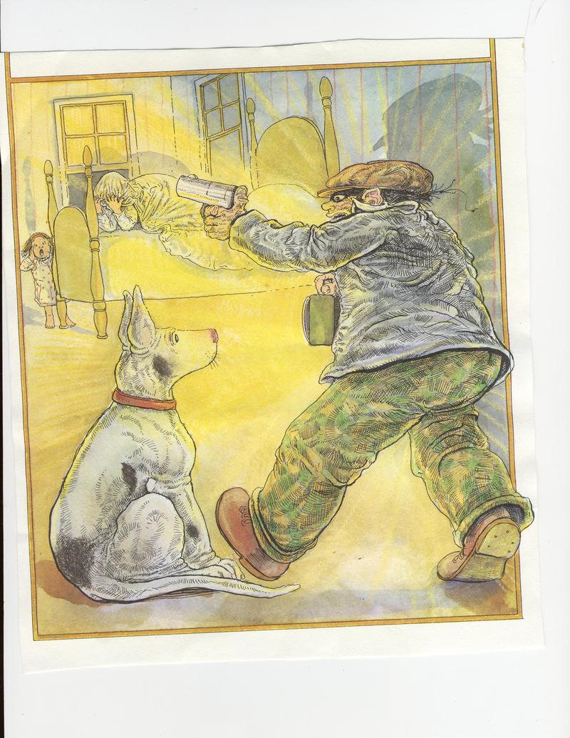In response to readers’ concerns and his own evolving feelings around gun violence, children’s author and illustrator Steven Kellogg and publishers will release an updated 35th anniversary edition of Pinkerton, Behave! in which the burglar depicted in this original book will not wield a gun.