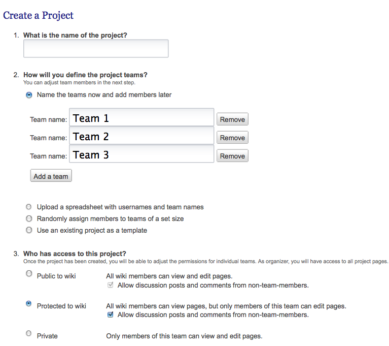 Wikispaces Introduces Projects