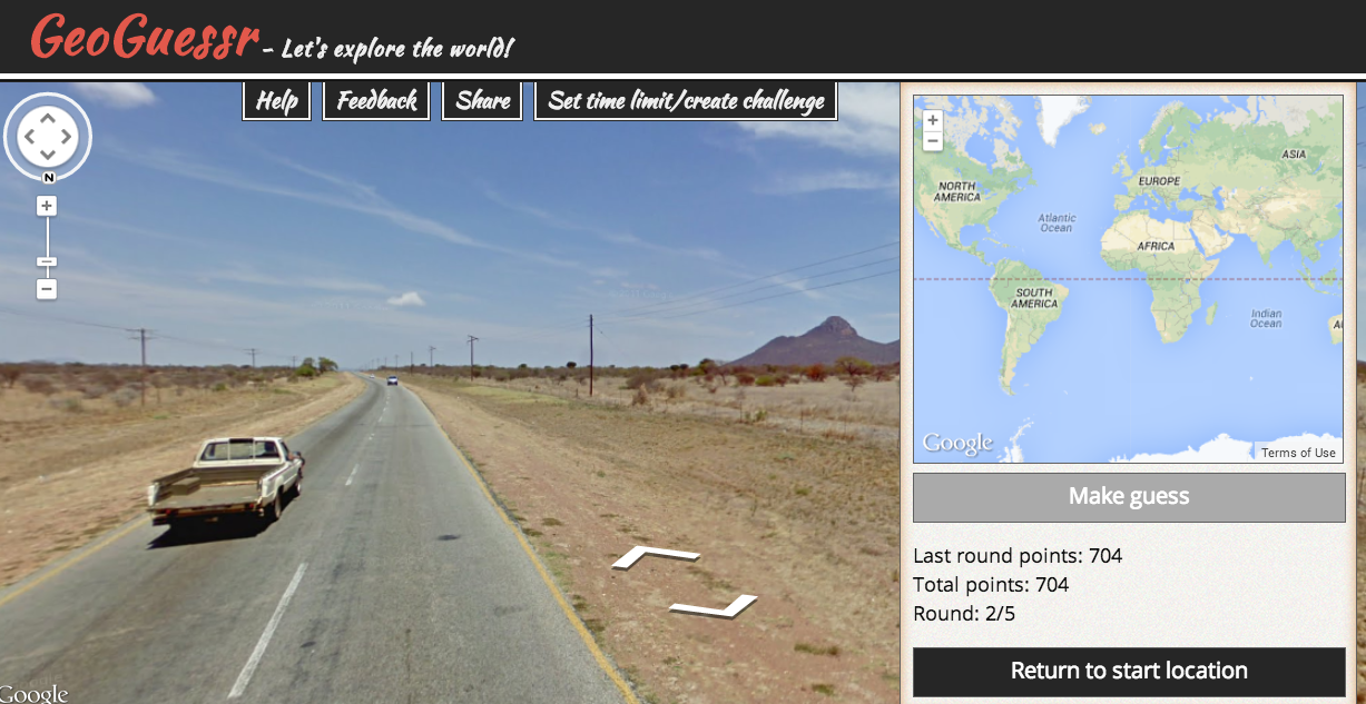 GeoGuessr - Let's explore the world!